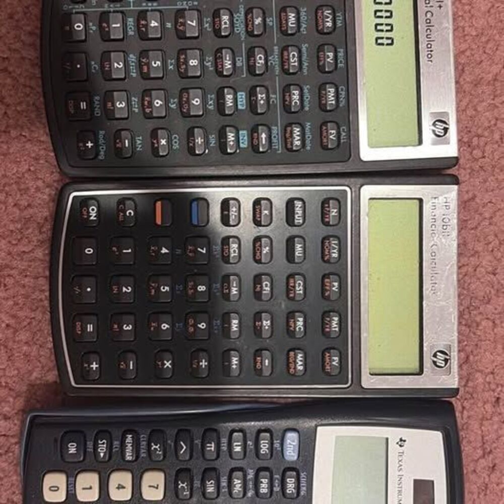 3 calculators